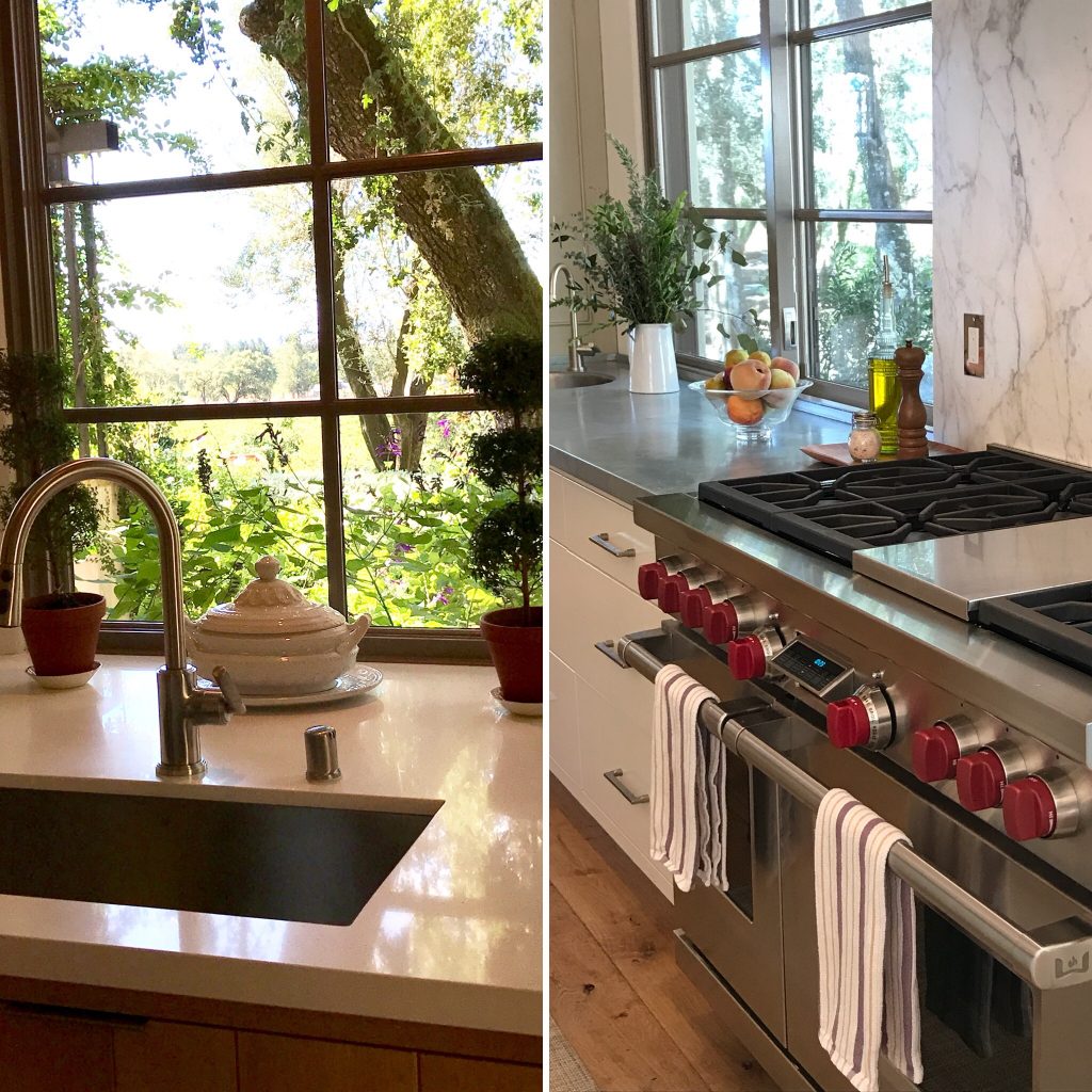 kitchens in Sonoma Valley Napa Valley September cooking