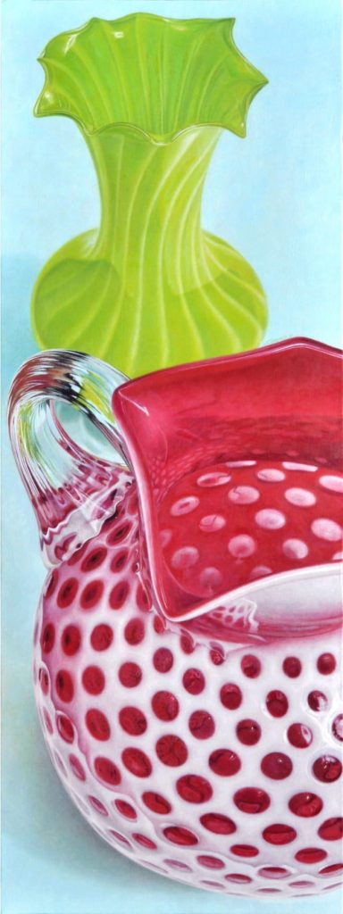 Paintings of glass