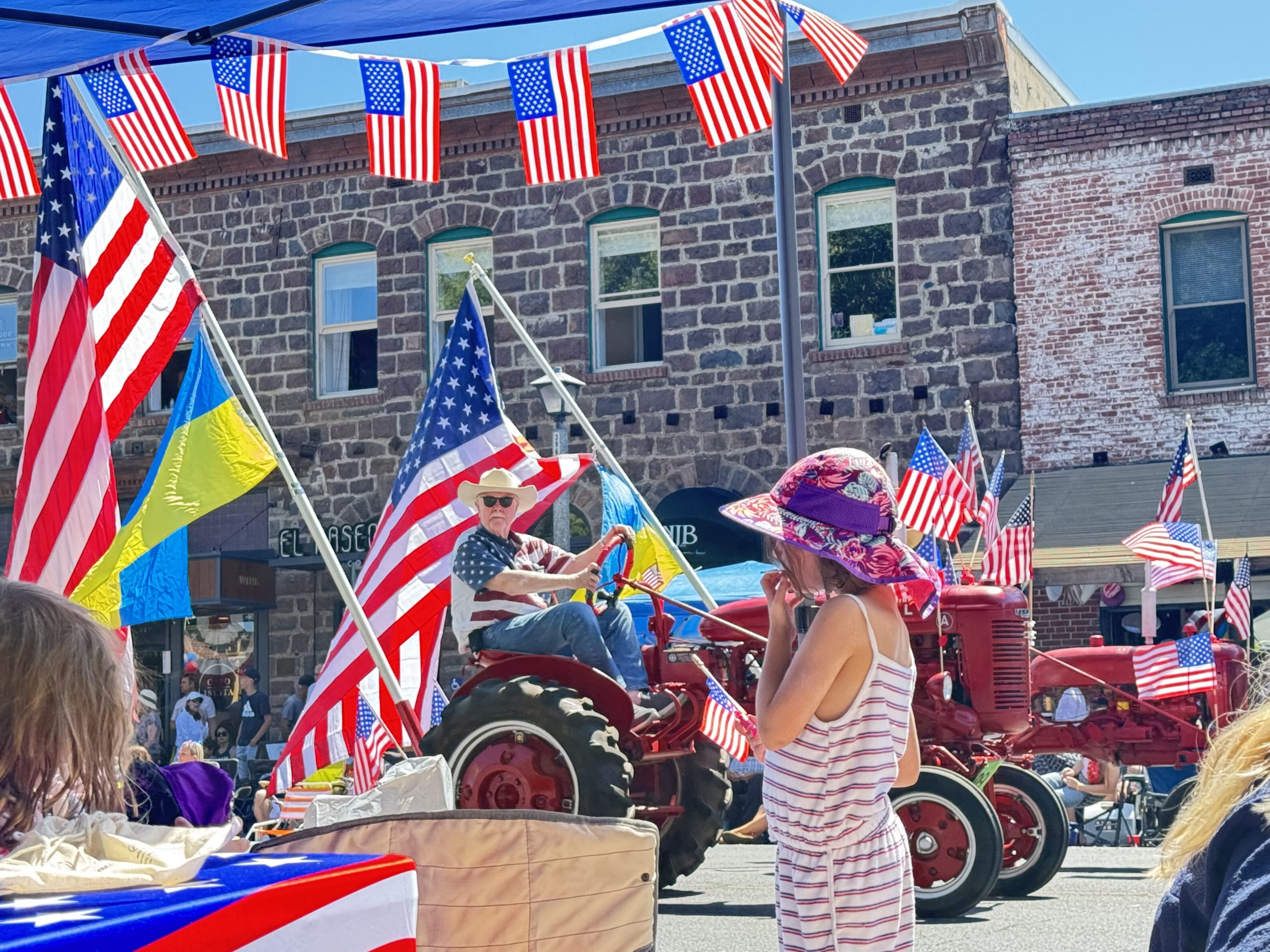 Fourth of July parade in Sonoma
